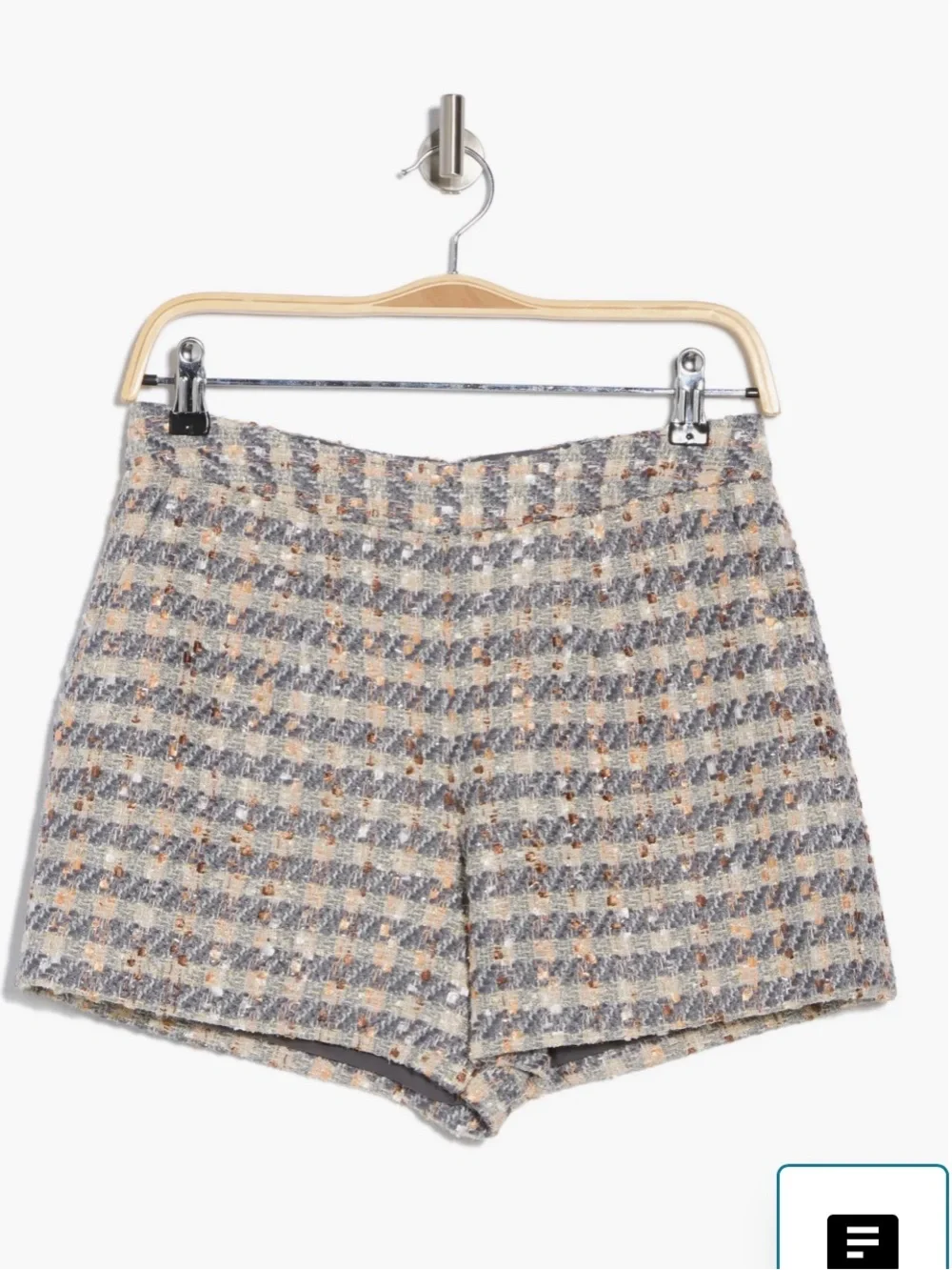 New! L'AGENCE Ashton Tweed Shorts
